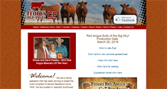 Desktop Screenshot of feddesredangus.com